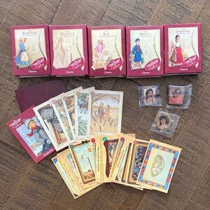 American Girl Charms and Cards